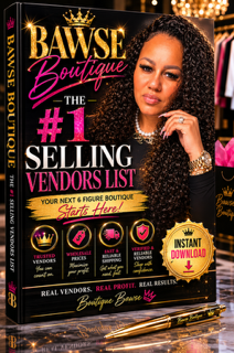 Boutique Bawse The #1 Selling Vendors List